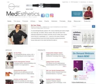 Medestheticsmag.com(MedEsthetics) Screenshot