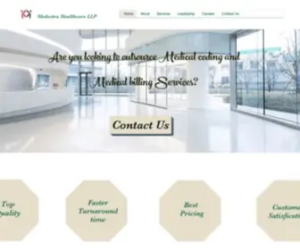 Medestrahc.com(Medical Coding And Medical Billing Outsourcing) Screenshot