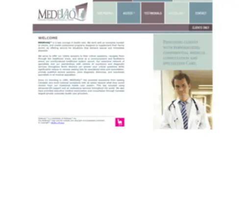 Medevaq.com(MedeVaq™) Screenshot