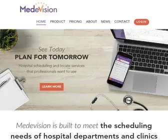 Medevision.com(Physician Scheduling and On Call Software) Screenshot