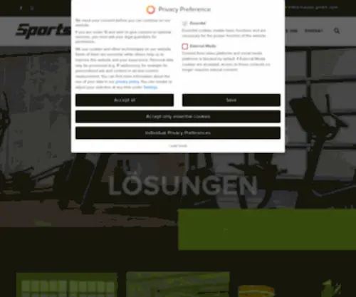 Medex-GMBH.com(SportsArt I Grüne Fitness Lösungen) Screenshot