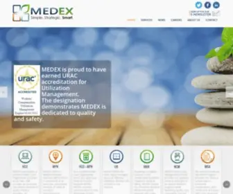 Medexhco.com(Medex The Total Solution to Rising Workers' Compensation Costs) Screenshot