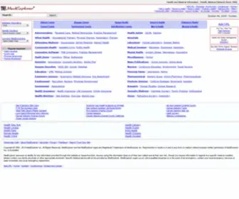 Medexplorer.com(Health and Medical Information) Screenshot