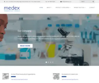 Medexuk.co.uk(Medex UK) Screenshot