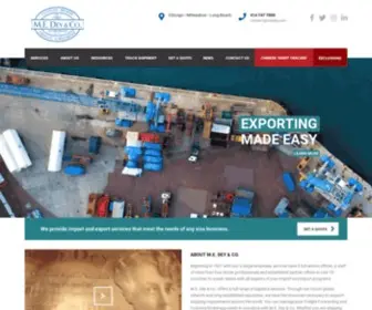 Medey.com(Logistics, Freight Forwarding and Customs Brokerage Services) Screenshot