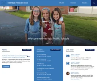 Medfield.net(Medfield Public Schools) Screenshot