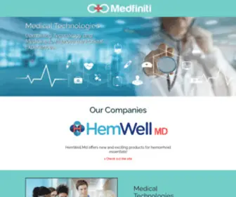 Medfiniti.com(Medfiniti) Screenshot