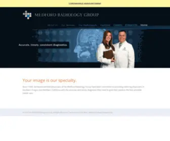 Medfordradiology.com(The Medford Radiology Group) Screenshot