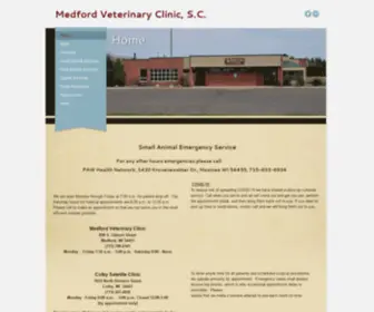 Medfordvet.com(Medford Veterinary Clinic) Screenshot