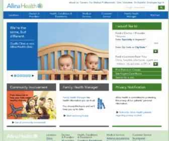 Medformation.com(Allina Health) Screenshot