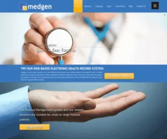 Medgenehr.com(Comtron USA) Screenshot