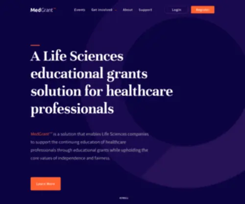 Medgrant.org(A solution) Screenshot