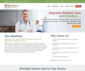 Medgre.com(Ease of Use) Screenshot