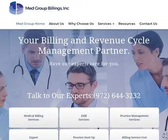 Medgroupbillings.com(Your Billing and Revenue Cycle Management Partner) Screenshot