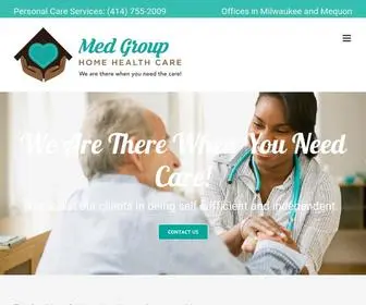 Medgrouphomehealthcare.com(Med Group Home Health Care) Screenshot