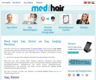 Medhairklinik.com(米表网) Screenshot