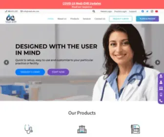 Medi-EHR.com(Home) Screenshot