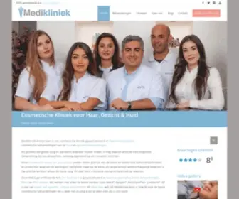Medi-Kliniek.nl(Medikliniek Amsterdam) Screenshot