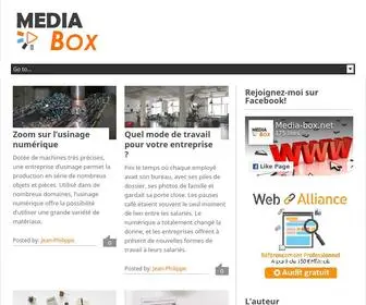 Media-Box.net(Business et web n'ont plus de secret pour moi) Screenshot