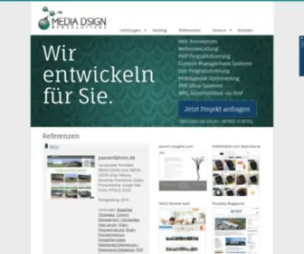 Media-Dsign.de(PHP Programmierung) Screenshot