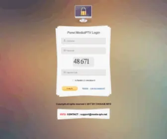 Media-IPTV.net(Panel MediaIPTV) Screenshot
