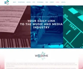 Media-Match.com(Media Match & Music Jobs Network) Screenshot