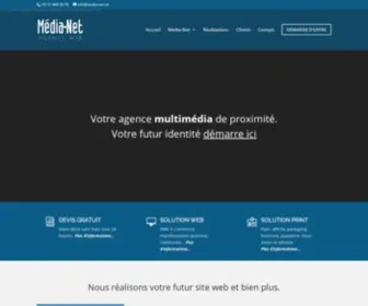 Media-Net.ch(Accueil) Screenshot