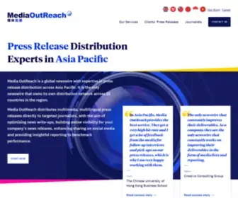 Media-Outreach.com(Media OutReach Newswire) Screenshot