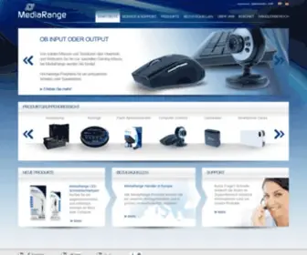 Media-Range.com(Startseite) Screenshot