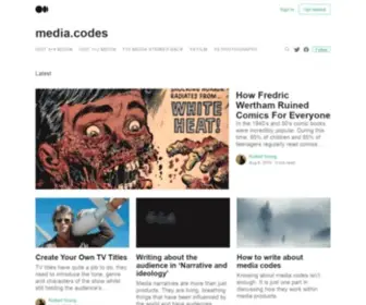 Media.codes(Media codes) Screenshot