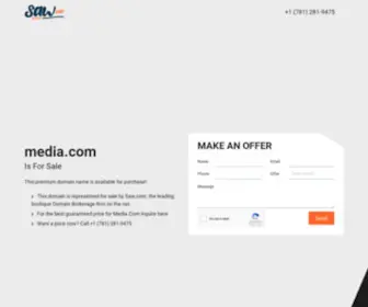 Media.com(The future of online profiles) Screenshot