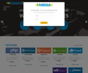 Media3Training.in(Just another WordPress site) Screenshot