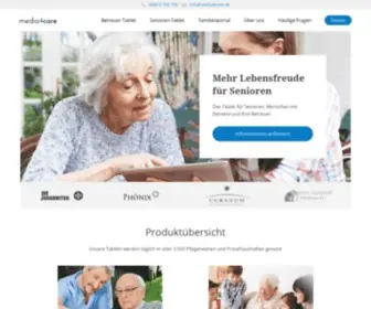 Media4Care.de(Mehr Lebensfreude f) Screenshot