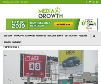Media4Growth.com(OOH Digital) Screenshot