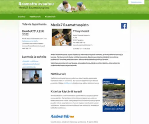 Media7.fi(Media7 Raamattuopisto) Screenshot