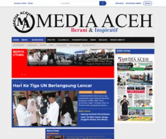 Mediaaceh.co.id(Media Aceh) Screenshot