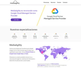 Mediaagility.mx(MediaAgility) Screenshot