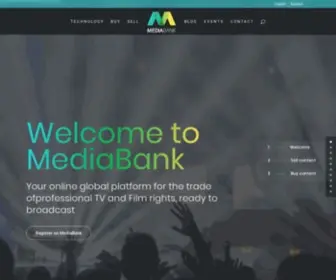 Mediabank.tv(El MarketPlace de contenidos que necesitas) Screenshot