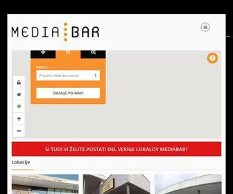 Mediabar.si(MEDIA) Screenshot