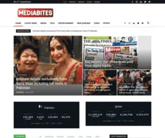 Mediabites.com.pk(Media bites) Screenshot