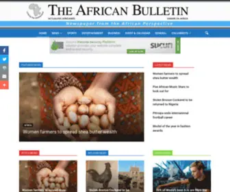 Mediablackberry.com(African Bulletin) Screenshot