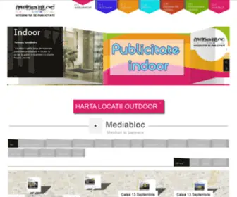 Mediabloc.eu(Integrator de Publicitate Outdoor) Screenshot