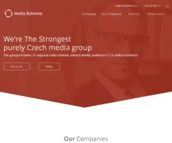 Mediabohemia.cz(= Media Bohemia =) Screenshot