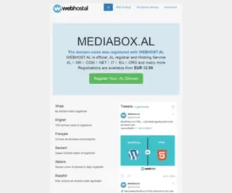 Mediabox.al(MEDIABOX) Screenshot