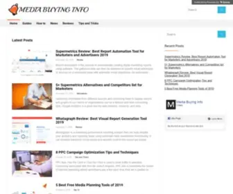 Mediabuyinginfo.com(Media Buying Info) Screenshot