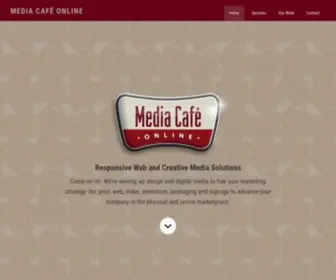 Mediacafeonline.com(Michigan Web Design) Screenshot