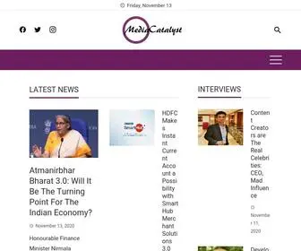 Mediacatalyst.in(Home – MediaCatalyst) Screenshot