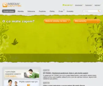 Mediacentrik.cz(Tvoříme největší e) Screenshot