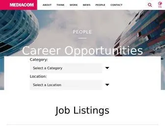 Mediacom-Careers.com(MediaCom) Screenshot