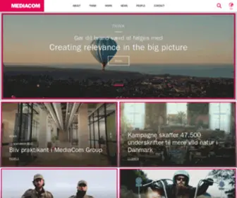 Mediacom.dk(We believe everything) Screenshot